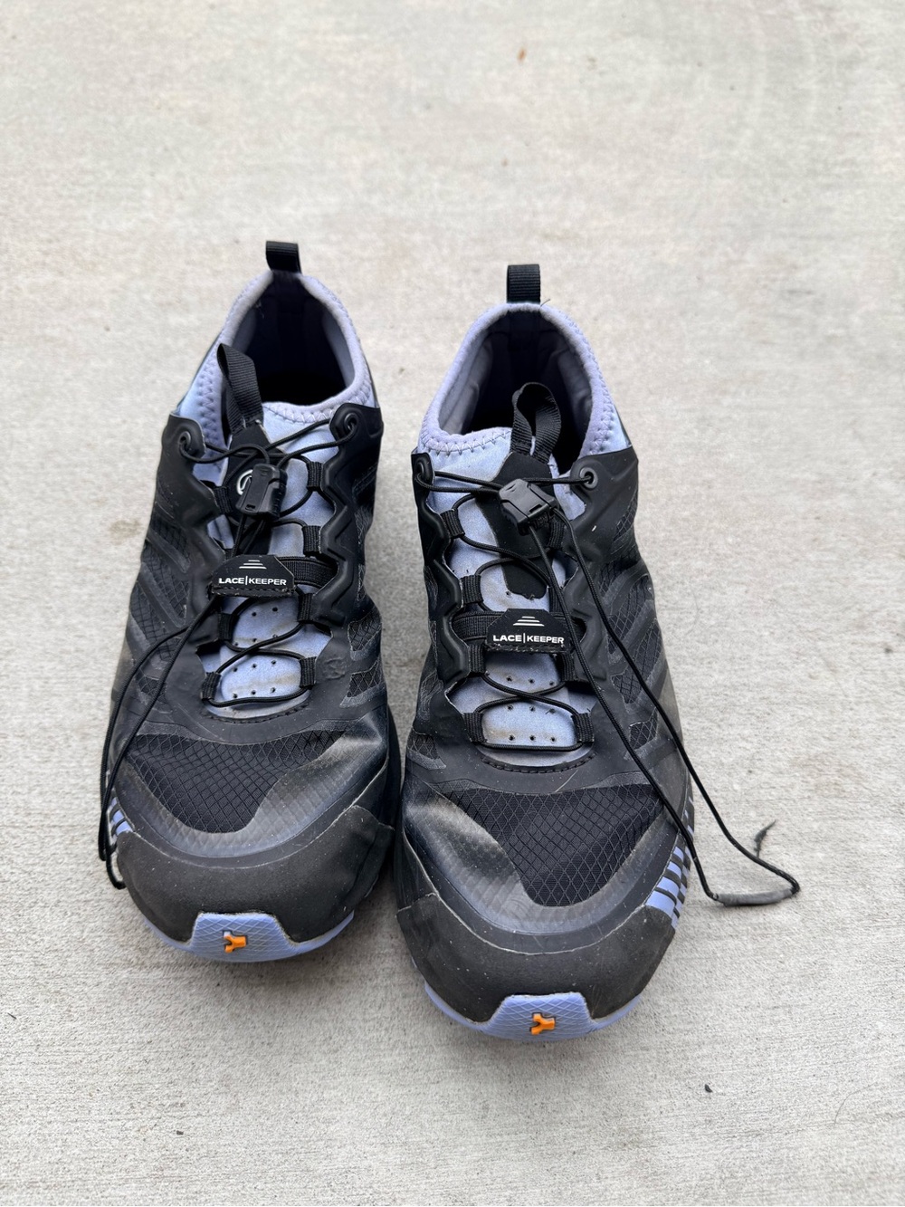 Scarpa Women's Black and Light Purple Athletic Shoes